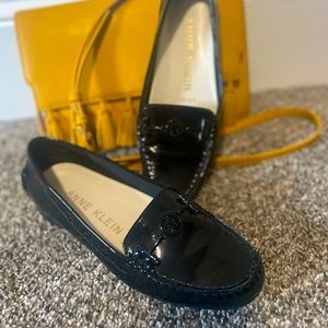 Anne Klein patten leather loafers 8.5 shoe
